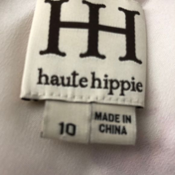 Free People Haute Hippie silk maxi -- Size 10 - Picture 7 of 8